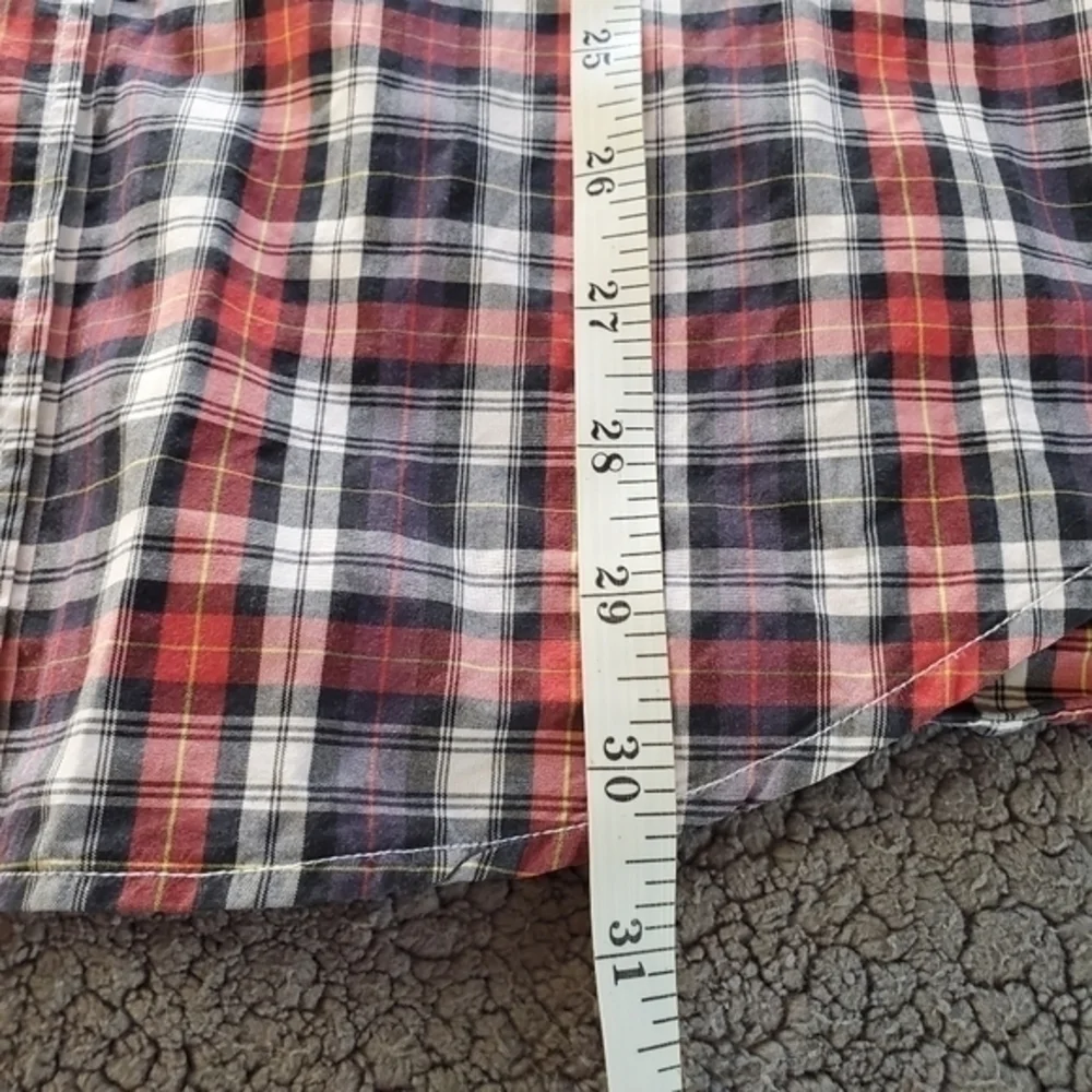 J. Crew 2-ply 100% Cotton Plaid Shirt